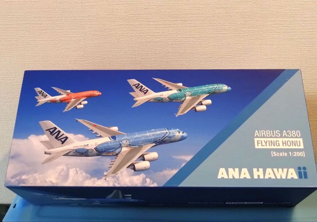 ANA AIRBUS A380 FLYING HONU 飛行機模型