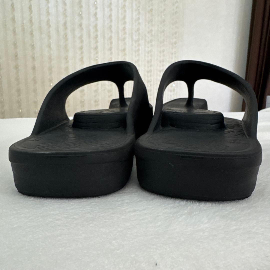 ラクバキRACBAKI ブラック イージーサンダルレディースL