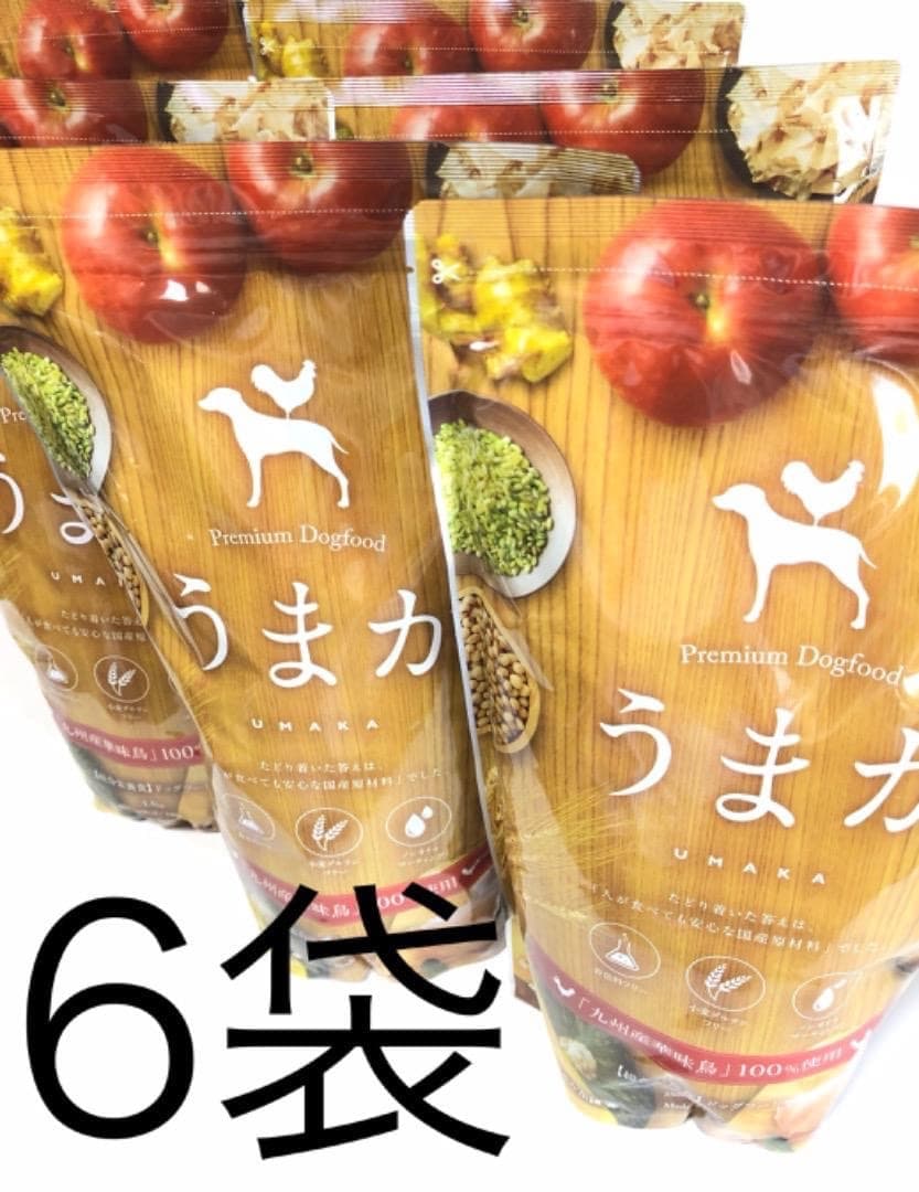 うまか プレミアムドッグフード 1.5kg ×6袋　 国産 高品質UMAKA