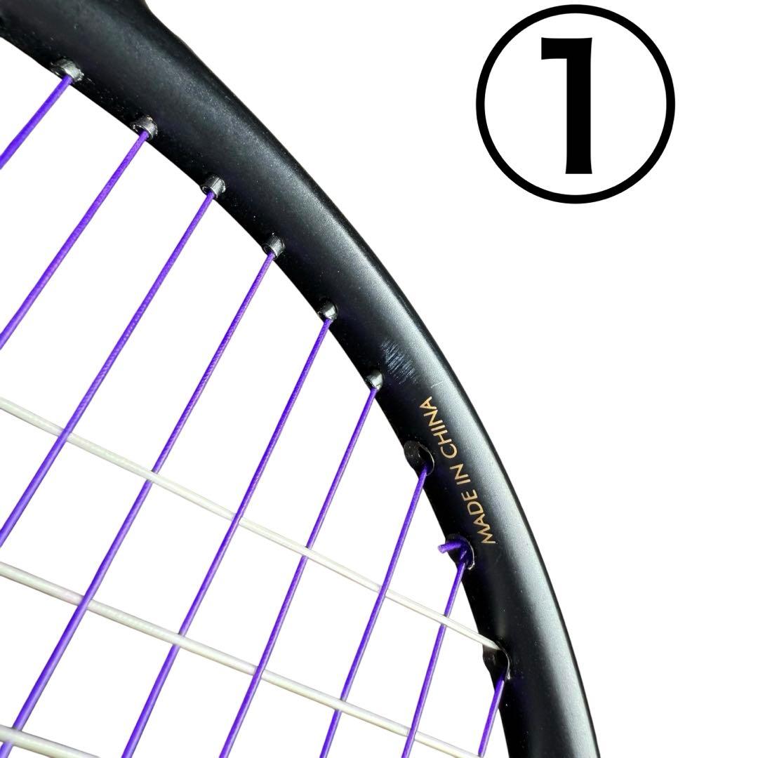 美品 Prince D-TX AXIS バドミントンラケット 2本4U G6