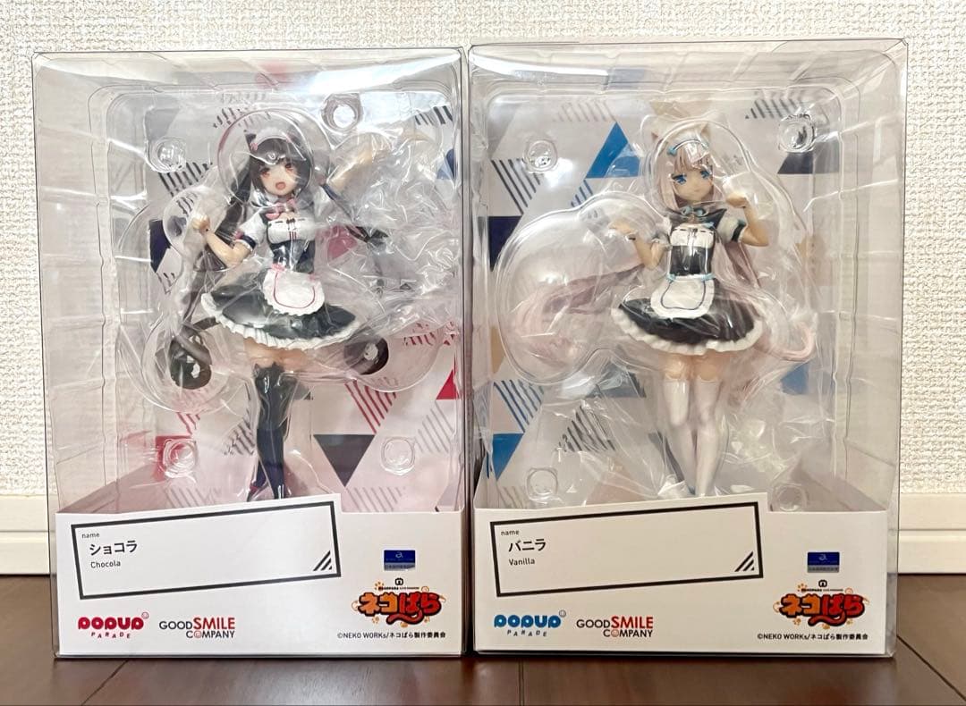 POP UP PARADE ネコぱら バニラ　ショコラ　フィギュア　2体セット