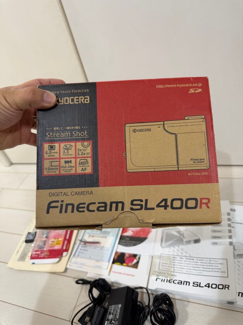 KYOCERA Finecam SL400R 本体と付属品