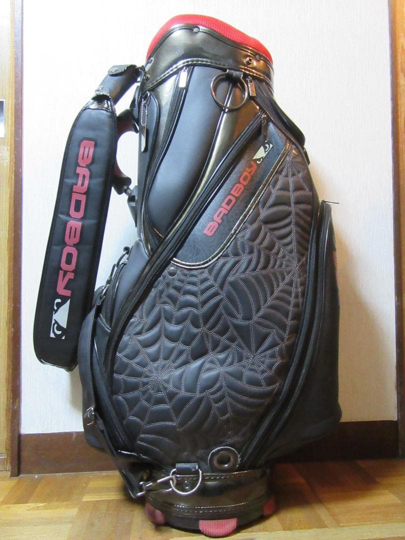 ★☆★希少★BADBOY GOLF★3点式ゴルフバック★黒★☆★