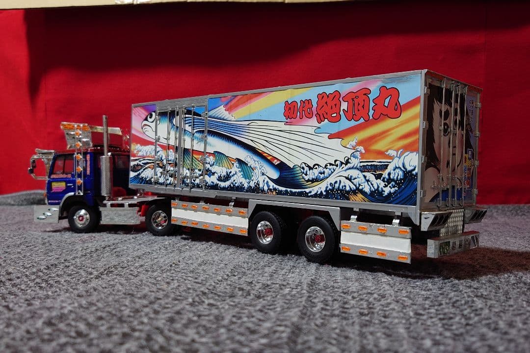 専用　アオシマ1/32バリューデコトラ　絶頂丸　完成品