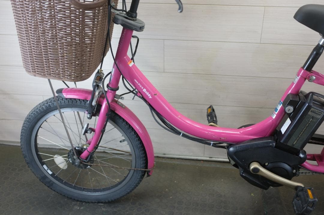 電動自転車ヤマハPAS　Babby20インチ3段　8.7Ah（4点灯）充電器あり