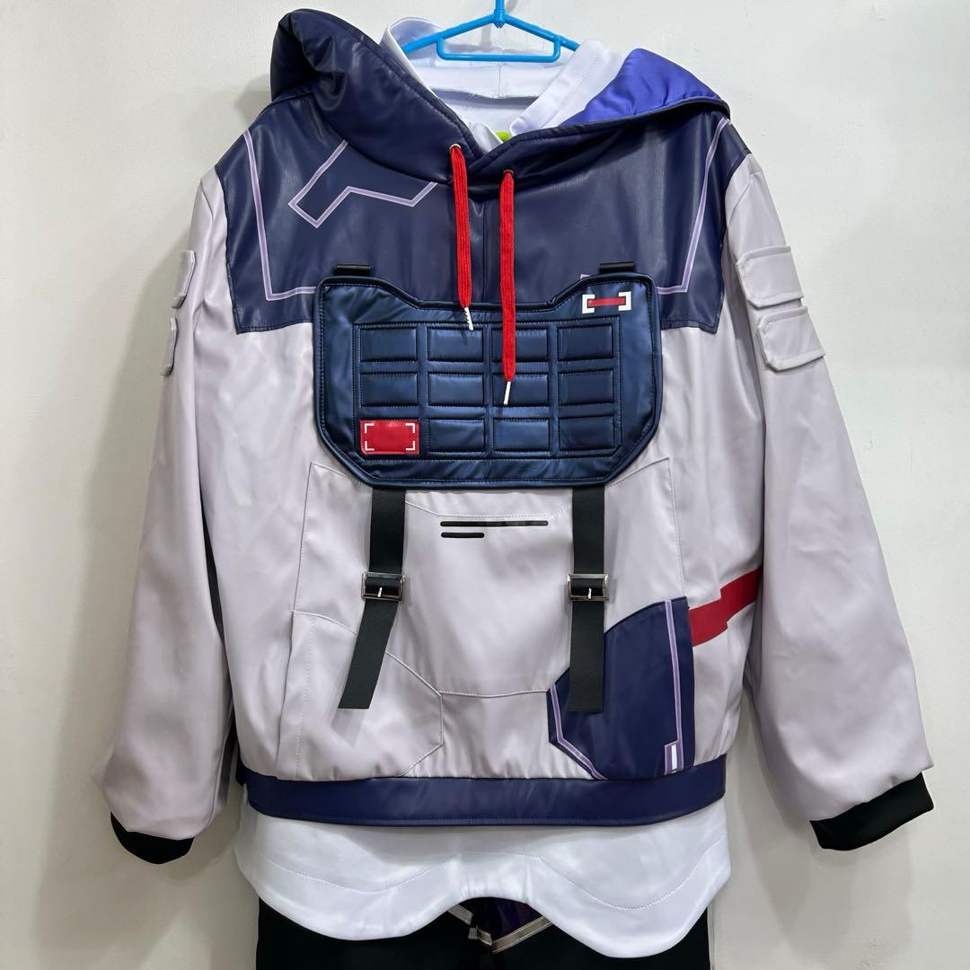 【フルセット】ヴァロラント アイソ コスプレ 衣装 ウィッグ 靴シューズ