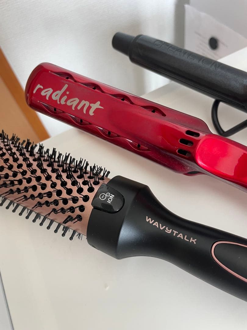 radiant WAVYTALK ヘアアイロン セット
