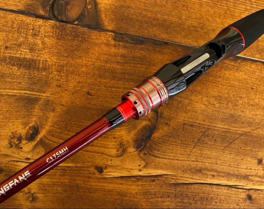 ジギングロッド　デジタルカウンター付きリール　イカメタル　タイラバ　右ハンドル