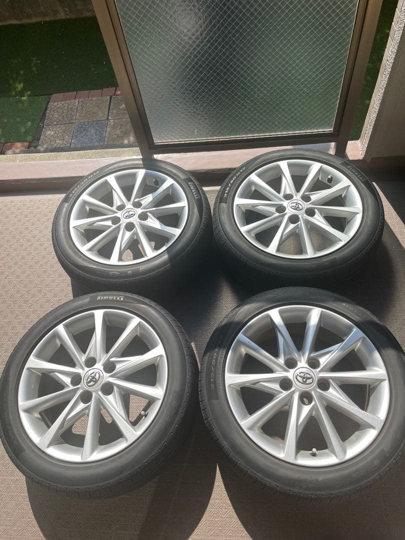 プリウスα 純正17インチ アルミホイール