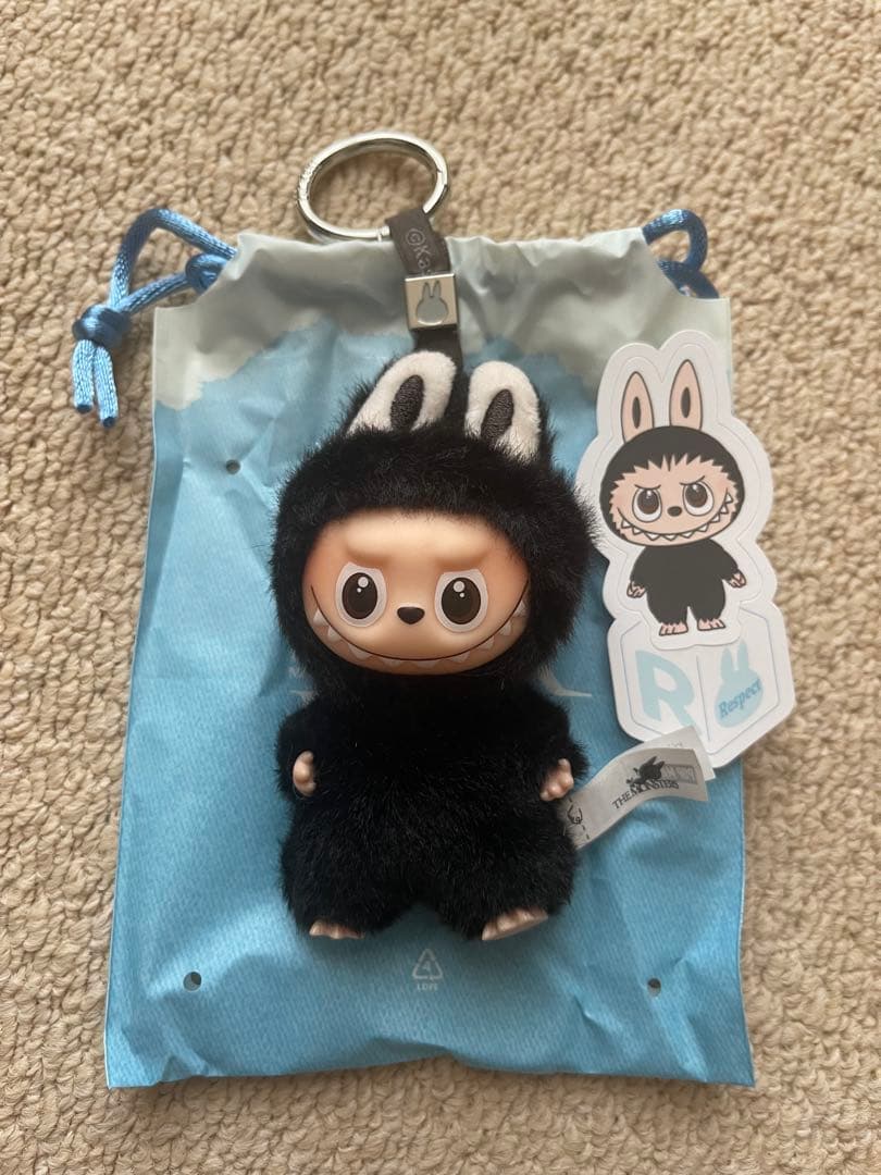 PIN FOR LOVE LABUBU ラブブ R イニシャル