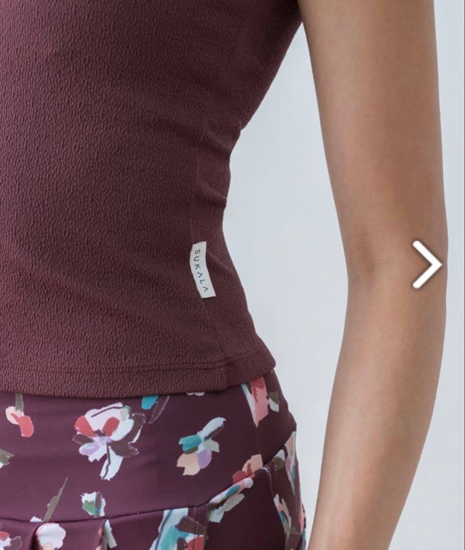 SUKALA 新品　web限定　クロスデザインショートタンクトップ★お値下げ⭐︎