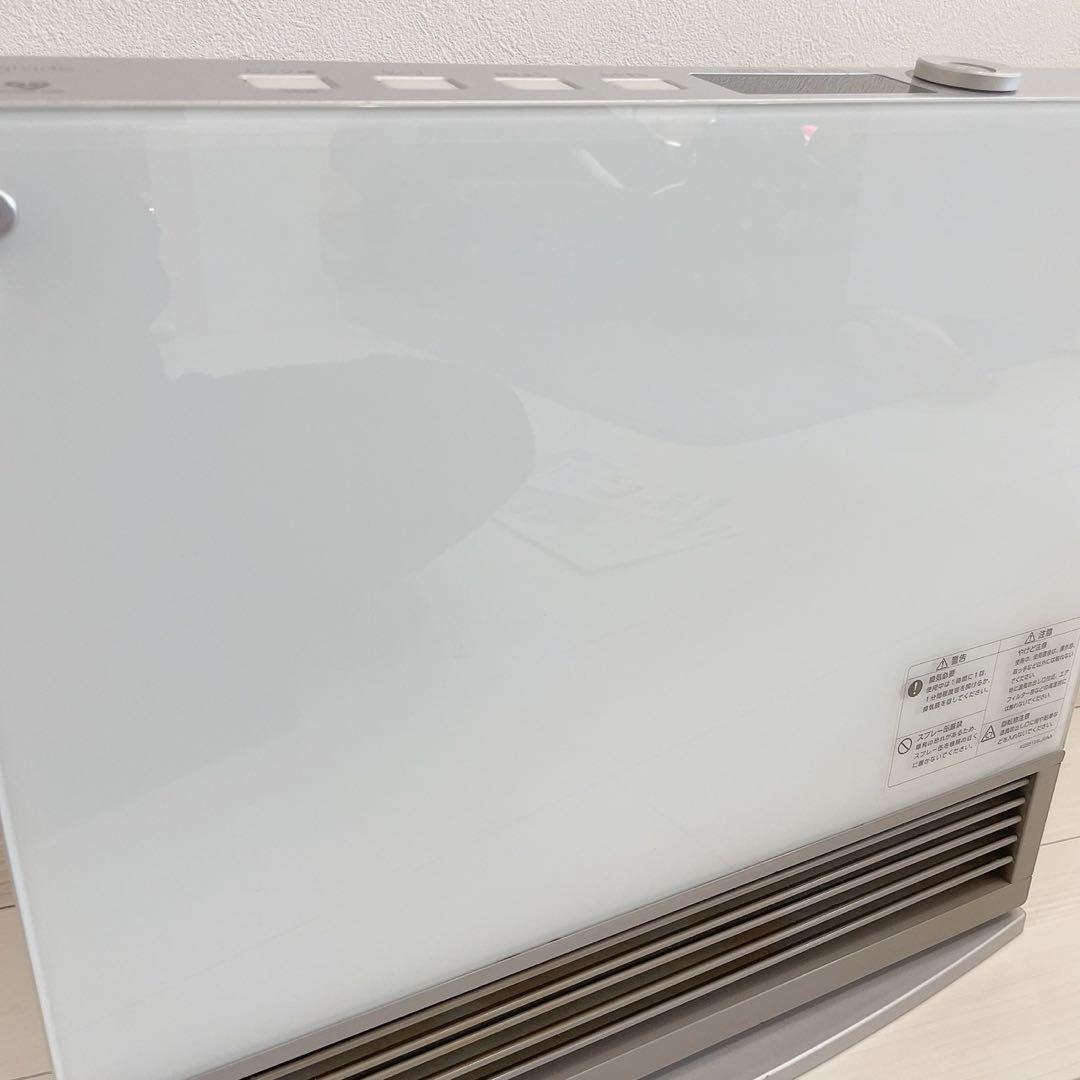 Ｊ　ガスファンヒーター ガラストップ 取扱説明書付き GS-35G2G