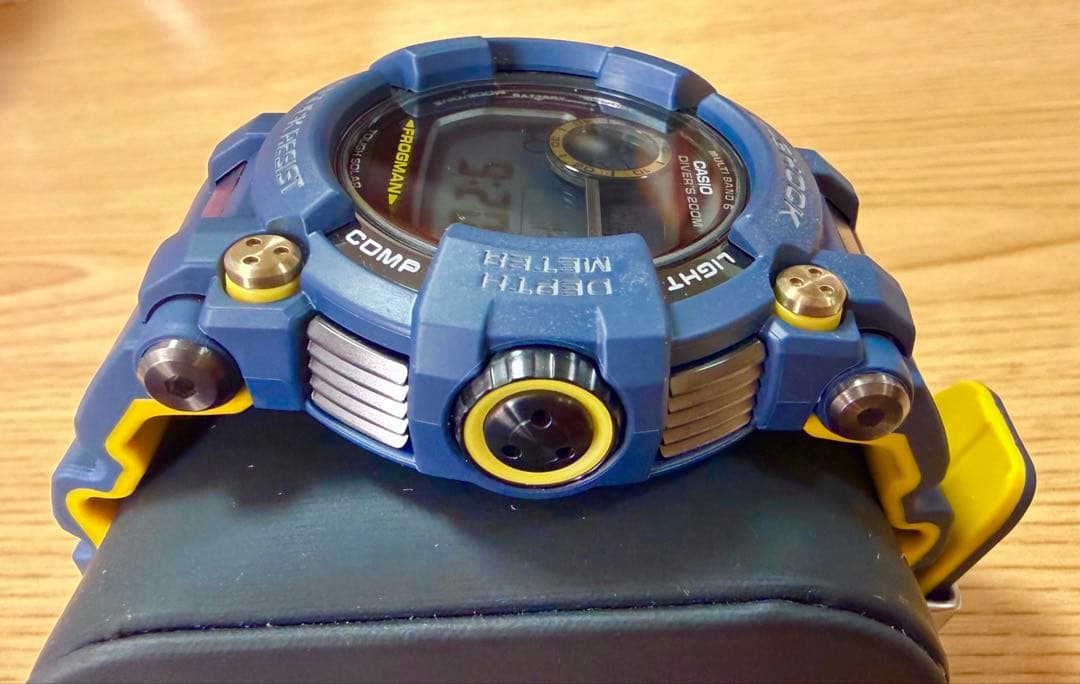 【新品同様】G-SHOCK フロッグマン GWF-D1000NV-2JF