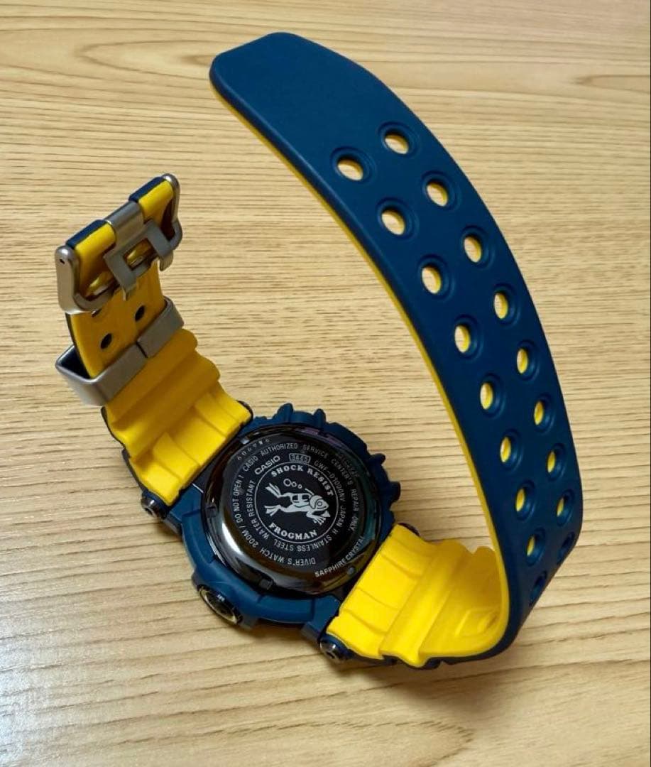 【新品同様】G-SHOCK フロッグマン GWF-D1000NV-2JF