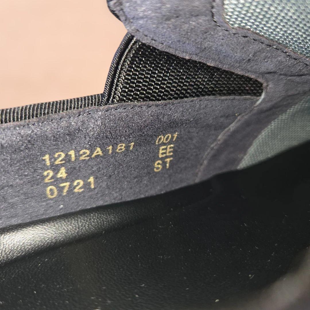 新品未使用 pedala アシックス ローファー ブラック 24cm