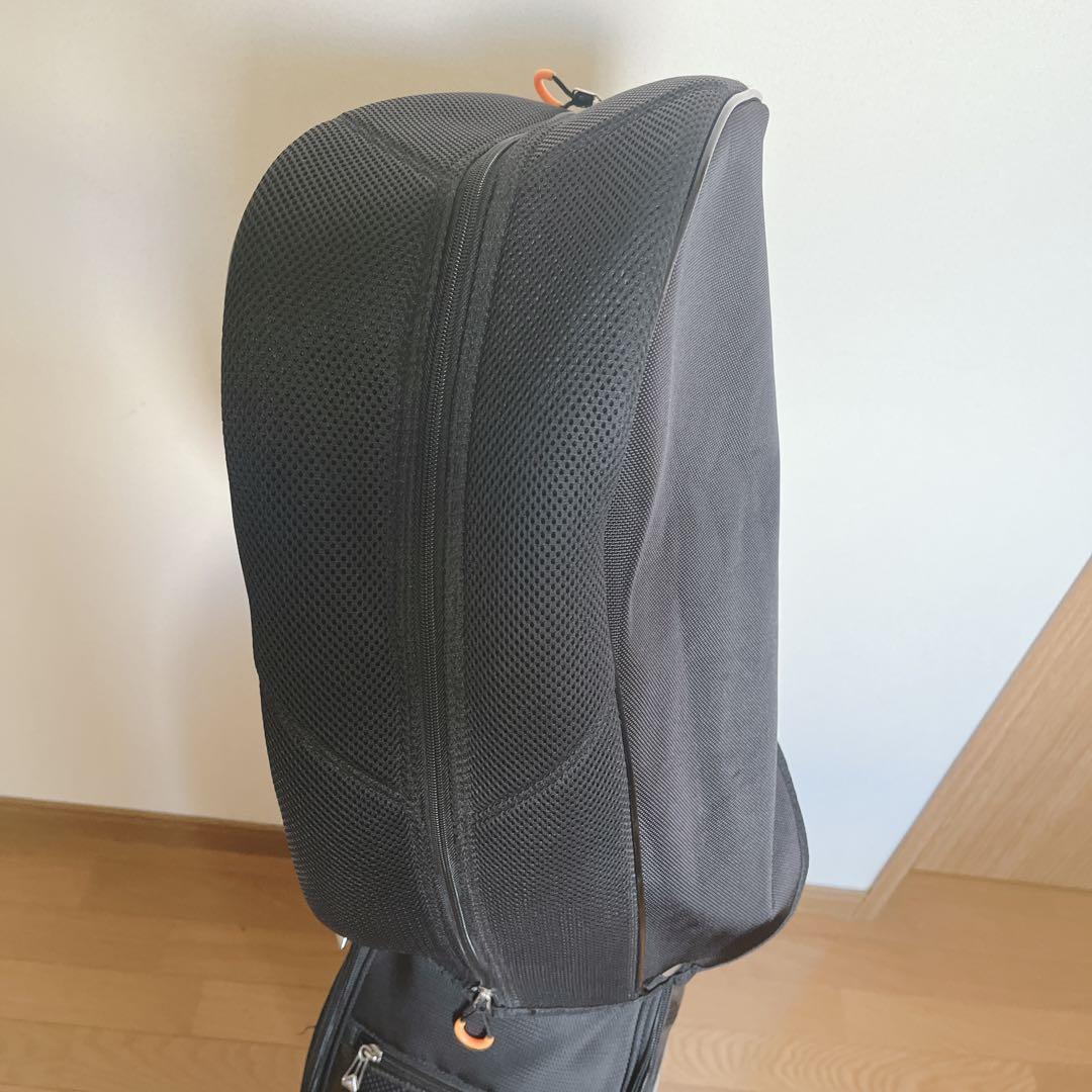 K286 adidas アディダス キャディバッグ 赤黒