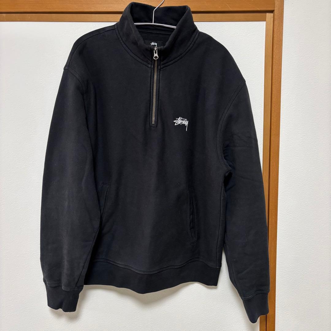 stussy ハーフジップフリース