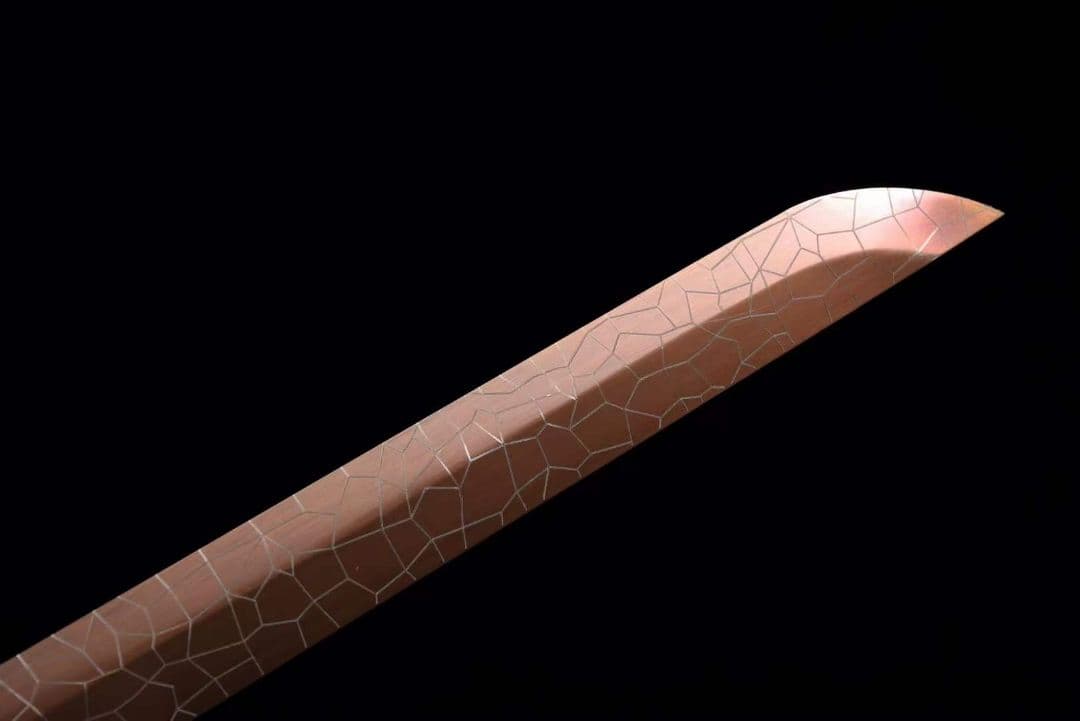 焼き紫版【魔刀千刃】古兵器 武具　刀装具　日本刀　模造刀 居合刀