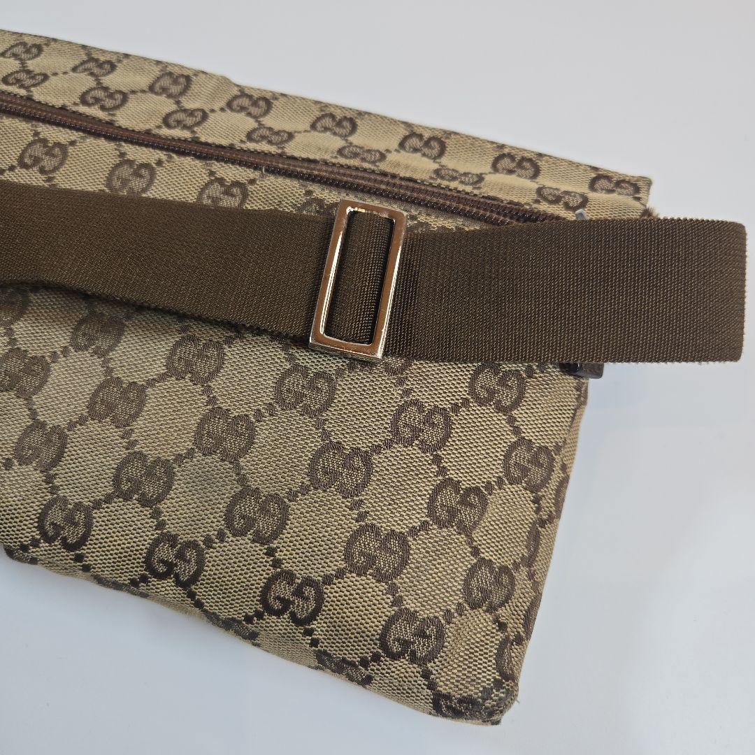 【かなかな】GUCCI★ボディバッグ★ウエストポーチ★GG柄★