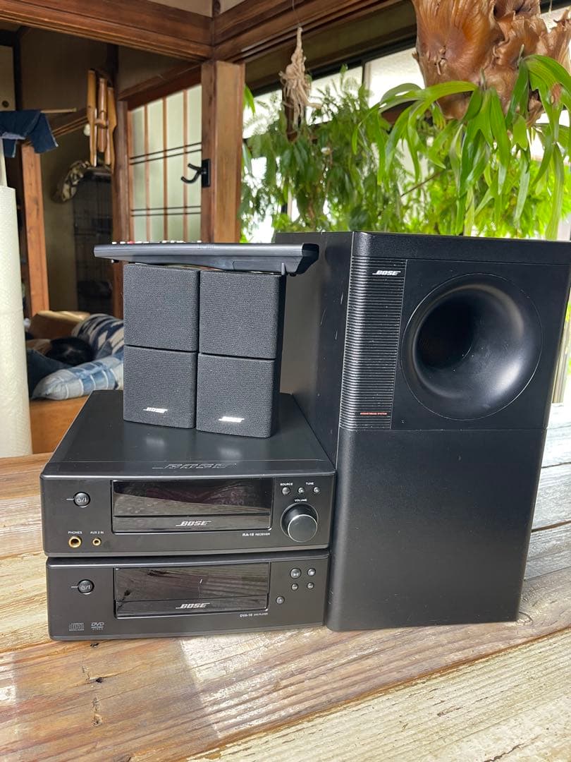 a*i様 BOSE 高音質コンポセット RA-18+DVA+AM5+リモコンつ
