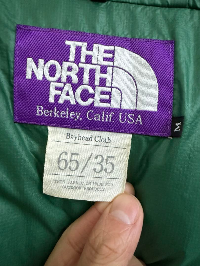 THE NORTH FACE パープルレーベル　マウンテンショート ダウンM