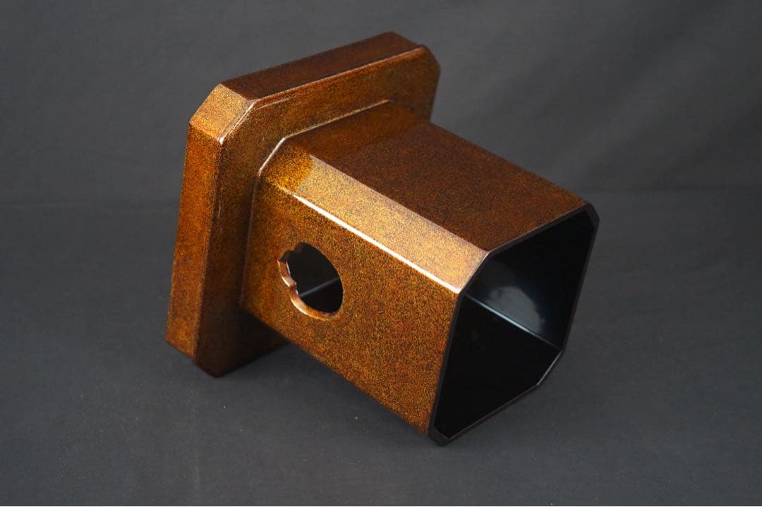 輪島塗 西鍛治 造 極上梨子地 三宝 共箱 / 西鍛治漆器工房 三宝台