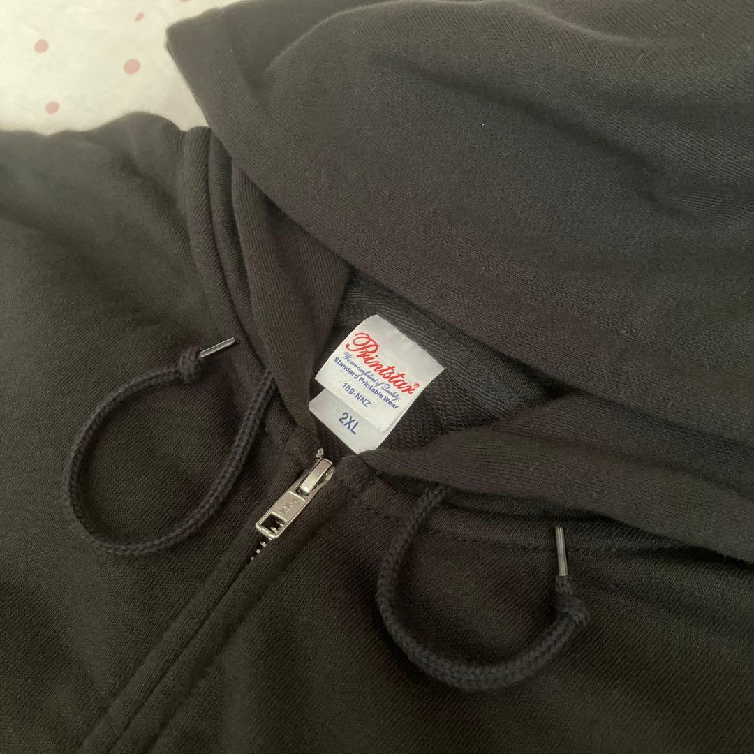 -真天地開闢集団-ジグザグ 参拝装束 ジップアップパーカー