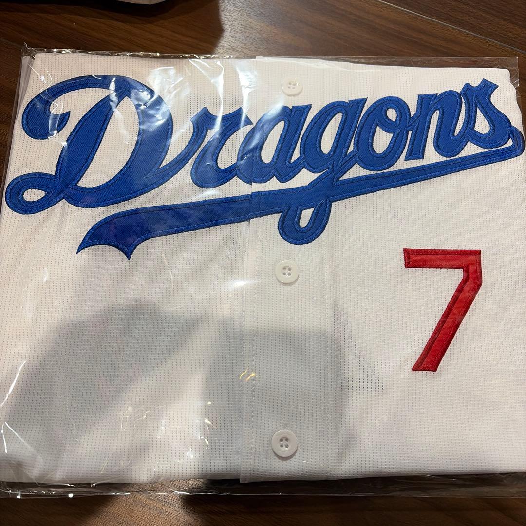 中日ドラゴンズ　レプリカユニフォーム　福永裕基 L