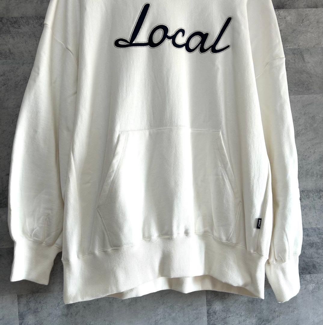 新品　未使用品　ローカルゴルフ　LOCAL GOLF パーカー　ビックロゴM/L