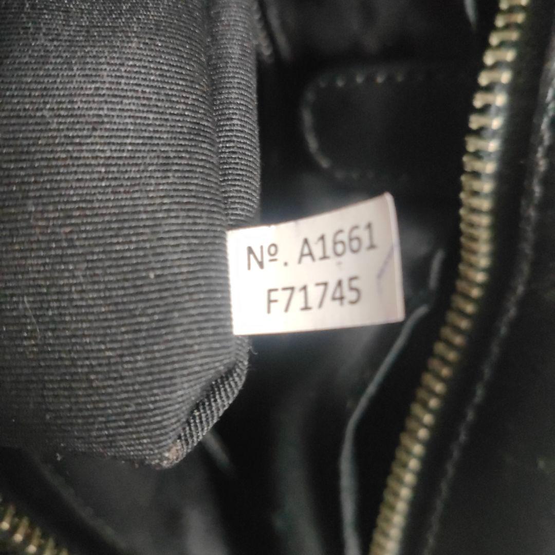 COACH コーチ レザーショルダーバッグ 黒 F71745 メンズ 斜め掛け