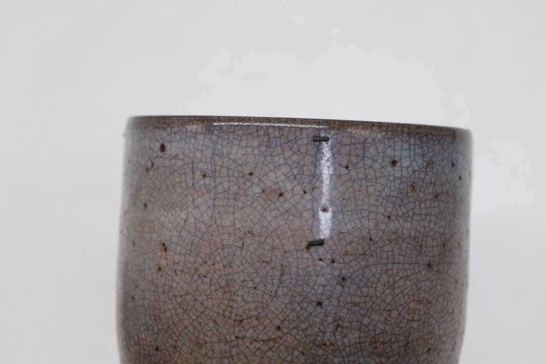 時代　高取　筒茶碗　唐津　茶道具　送料込み250928