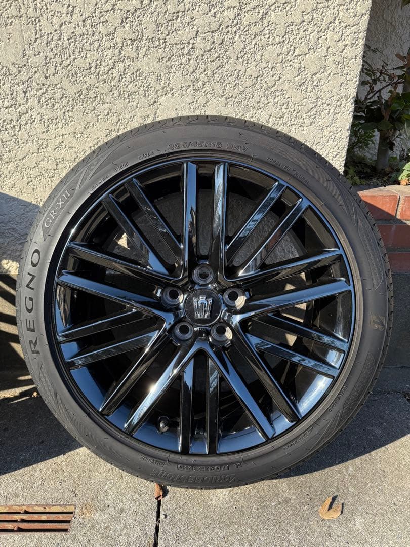 210系クラウン純正18インチホイール４本セット