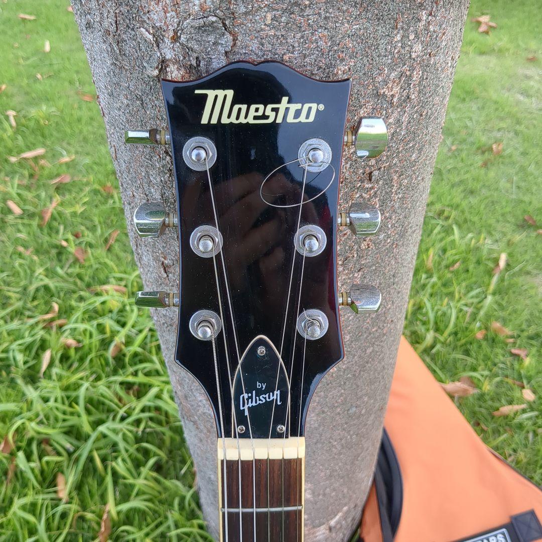 Maestro by Gibson エレキギター ストラップ ケース付き