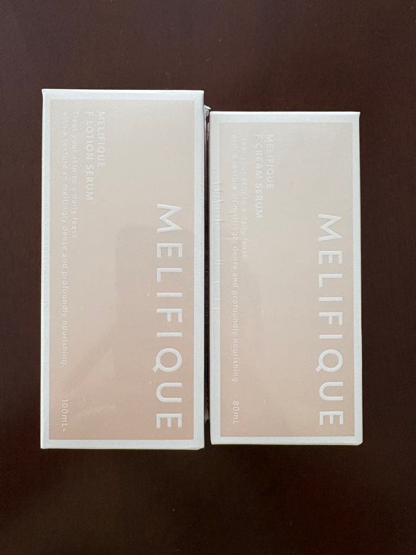 【新品未開封】MELIFIQUE ローションセラム クリームセラム セット