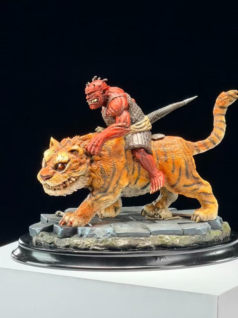 ベルセルク 恐帝のダカと妖虎セット レジンキャスト フィギュア 塗装済完成品