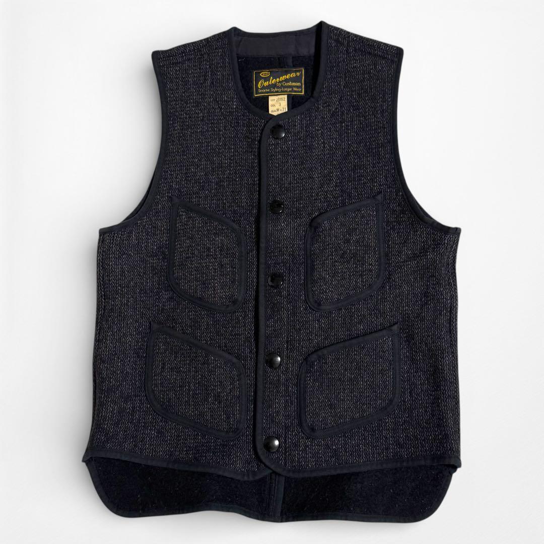 CUSHMAN ブラウンズビーチ ビーチクロス ベスト L