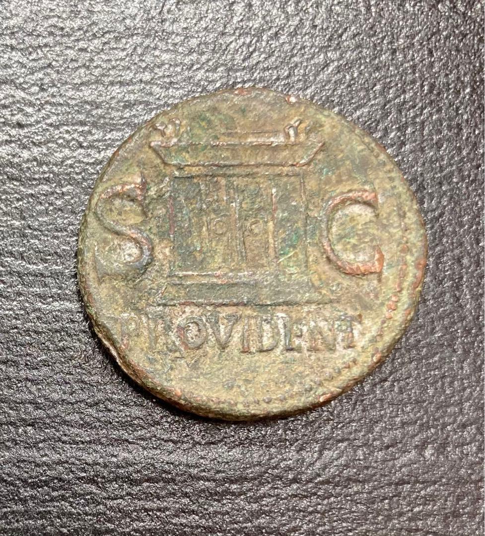 ローマ帝国　アウグストゥス帝　アス銅貨‼︎/テトラドラクマ　デナリウス銀貨