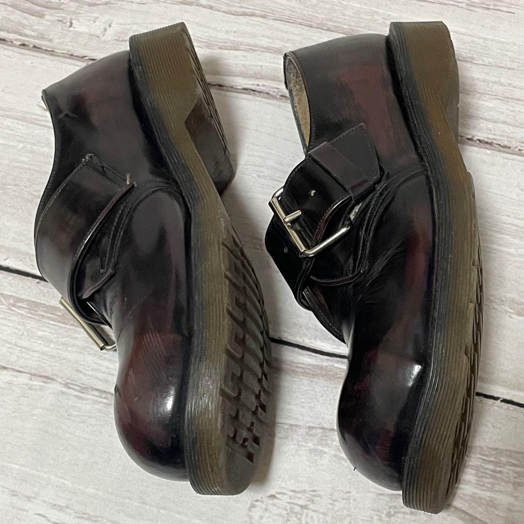 希少激レアDr.Martens ドクターマーチン ローファー バックル付き