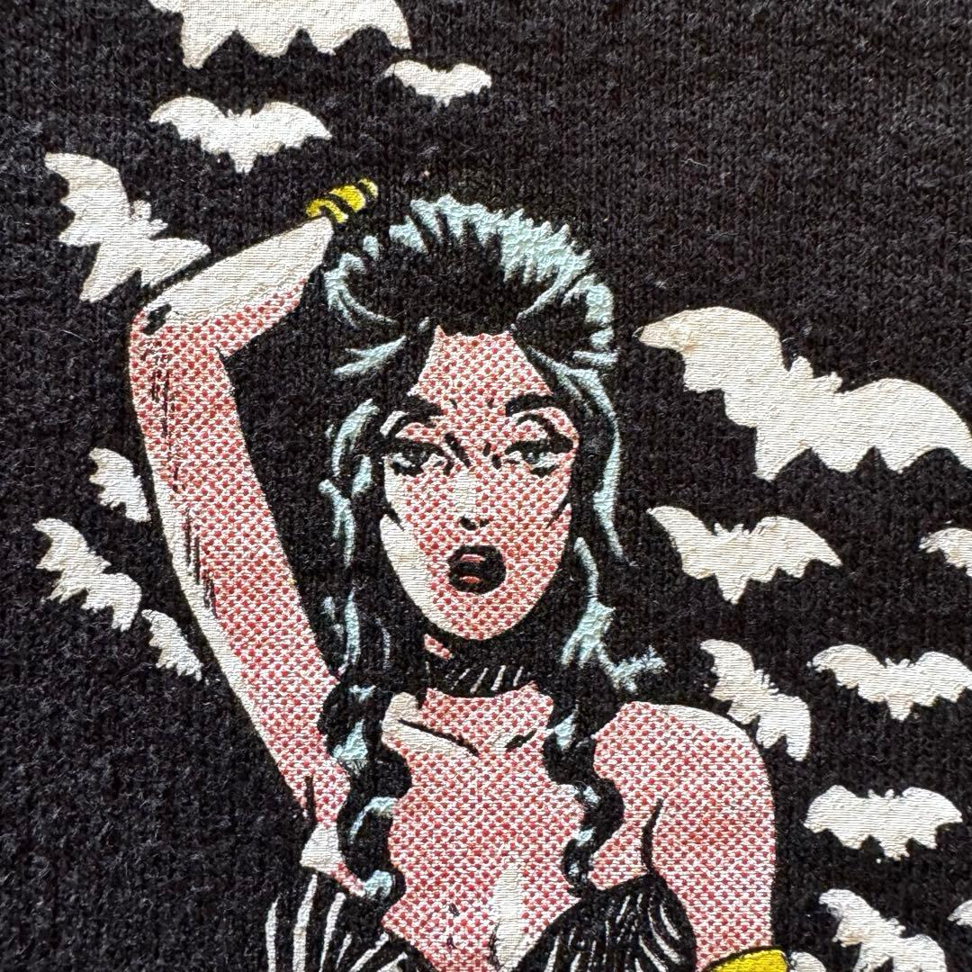 デッドリードール　スウェット　90sビンテージ風　クロムハーツ系　XLサイズ