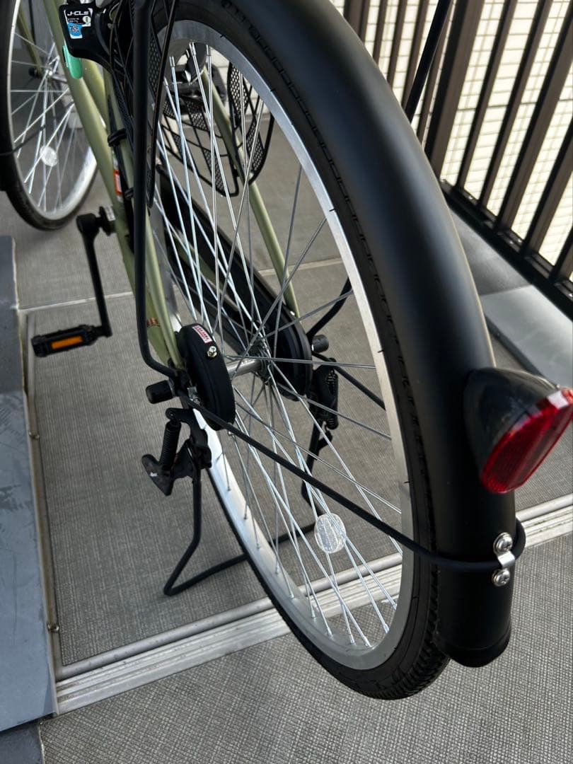 アトレ　自転車　緑　美品