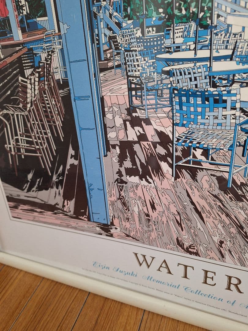 鈴木英人WATERS ポスター