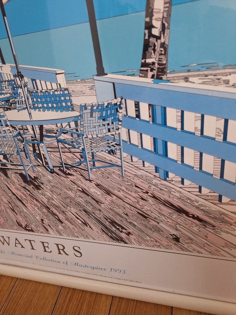 鈴木英人WATERS ポスター