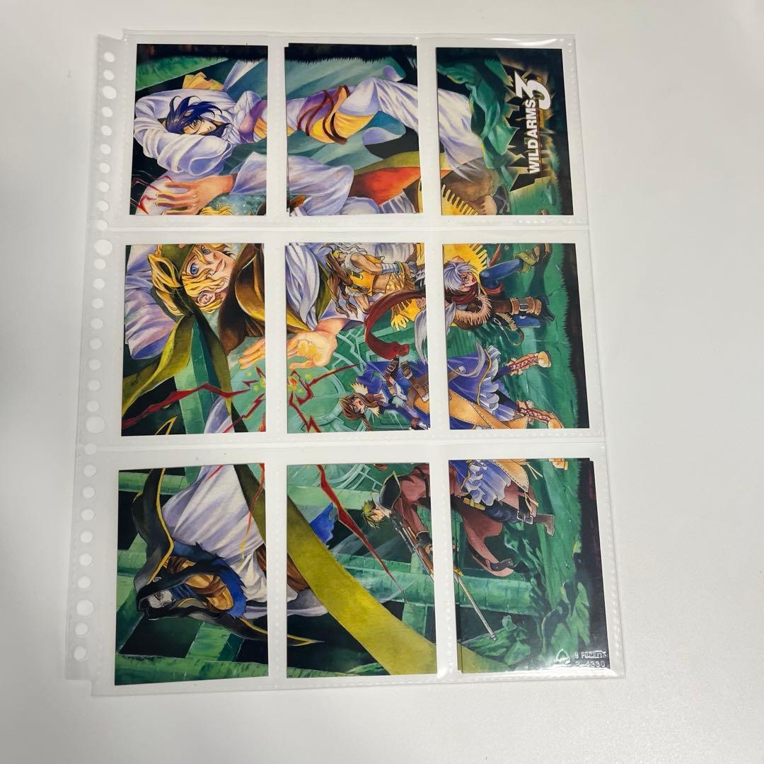 ワイルドアームズ3 WILDARMSトレーディングカード 全99種 フルコンプ