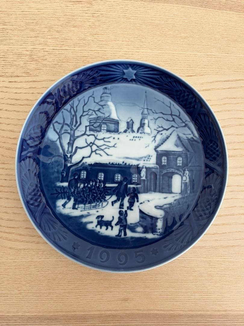 ロイヤルコペンハーゲン　クリスマスイヤープレート 1995年