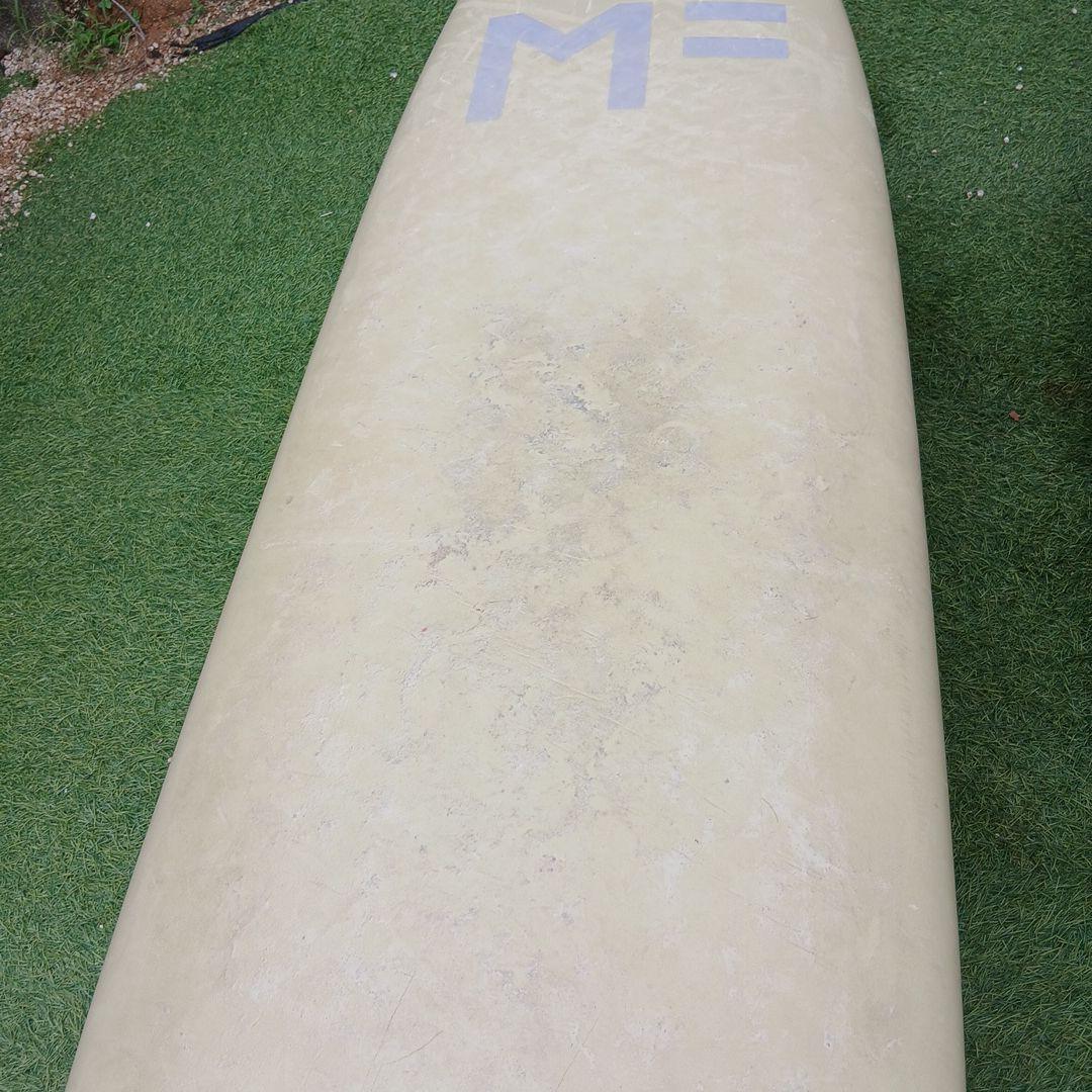 ロングボードミックファニングMiCソフトボード８f　FCSⅡソフトフィン３本付き