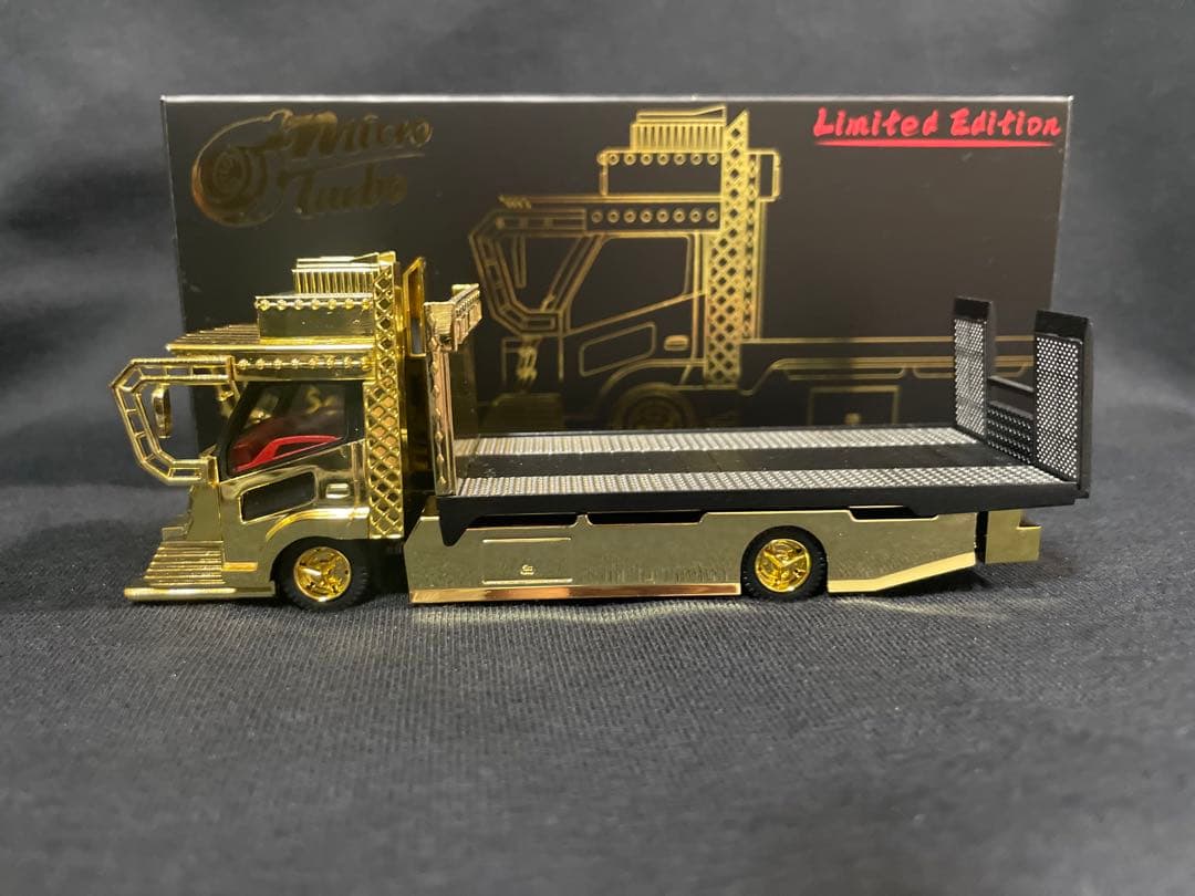 て*る様 Micro Turbo 積載車 デコトラ V2 ゴールド