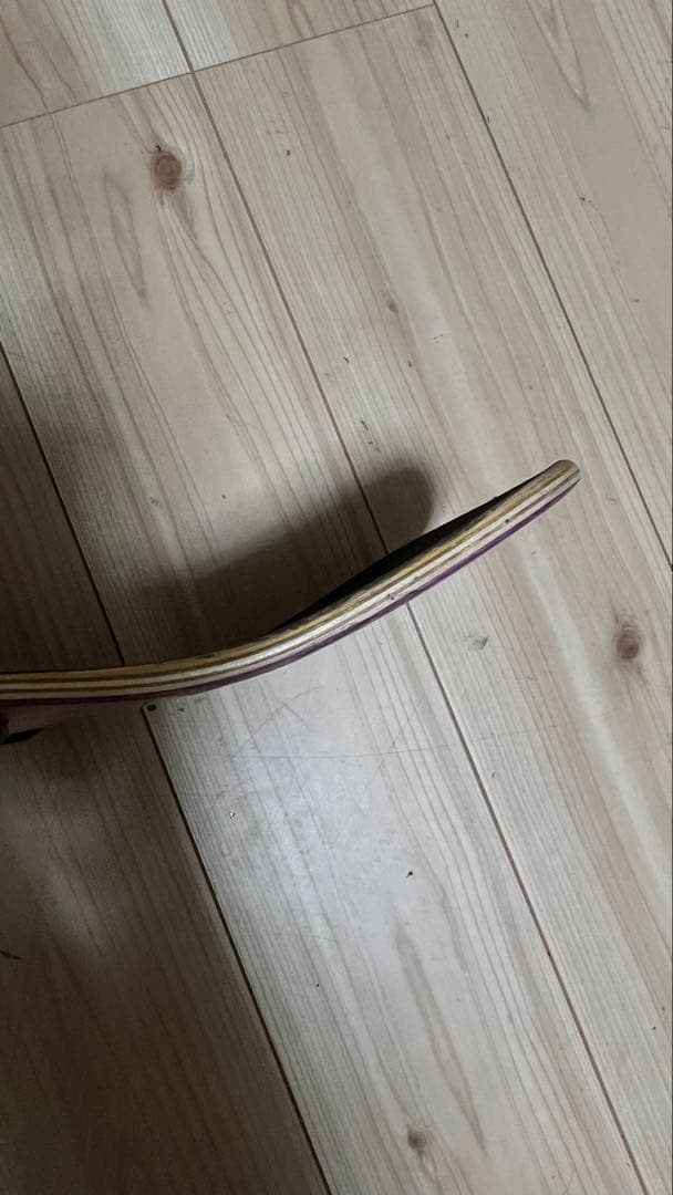 スケボーデッキ2本、トラックセット(バラ売り不可)