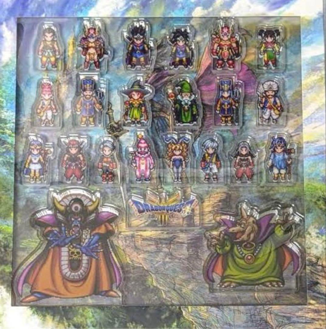ドラゴンクエスト3リメイク　限定アクリルブロック　コンプリートセット　新品未開封