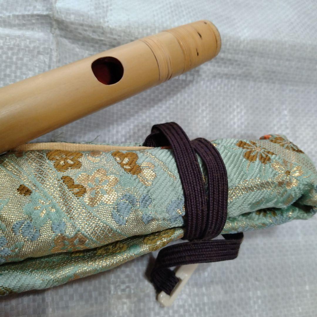 ☆セール☆篠笛 竹製 専用ケース付き　和楽器　横笛　蜻蛉