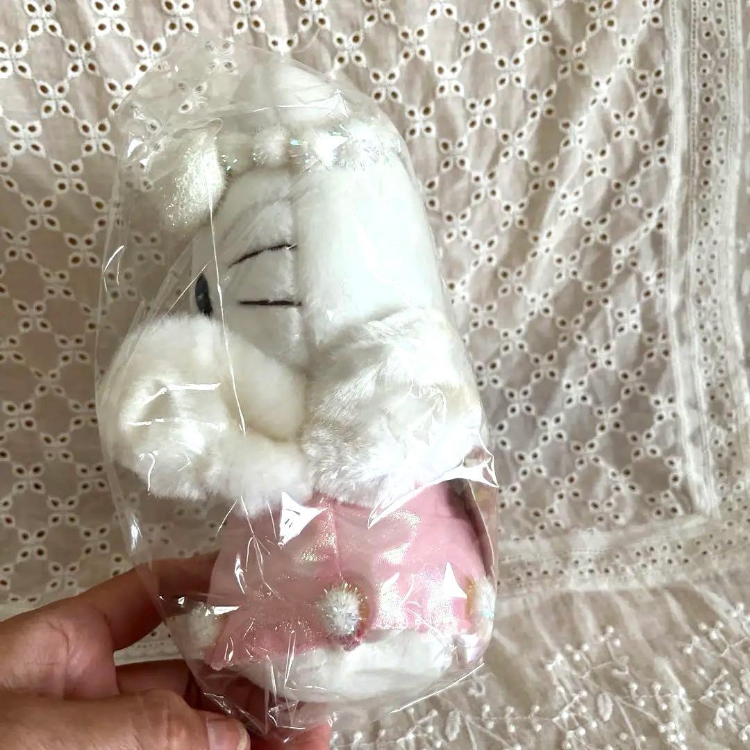 希少‼️エンジェルキティ雪の結晶 ふわふわ羽 天使の羽根 天使 ウィングリボン付き